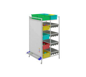Cabin Dạy Học Mầm Non 5 Tầng Hộc Nhựa