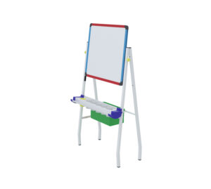 Cabin Dạy Học Mầm Non Bảng Đứng & 1 Kệ Đựng